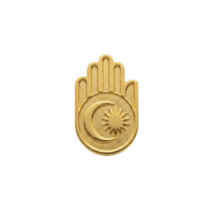 Custom hard enamel pin with smooth polished surface premium lapel badge Malaysia