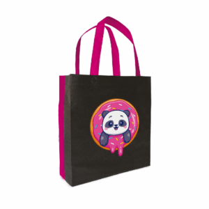 CN05 custom large portrait non woven bag mix color two tone design 100gsm