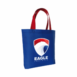 CN08 custom flat non woven bag with 8cm bottom base gusset only 100gsm thickness