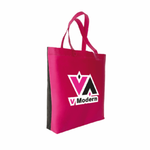 CN10 custom landscape non woven bag mix color front and back flat base only 100gsm