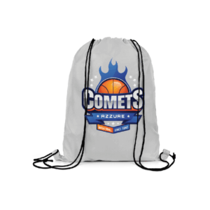 NB098H rPET recycled drawstring backpack with full color sublimation printing for marathon race kit