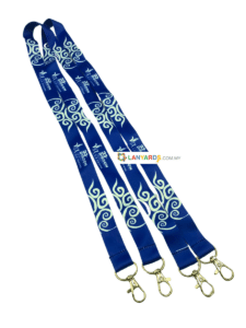 lanyard with double clip