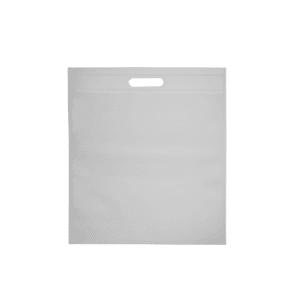 NW08 ready stock 90gsm non woven bag ultrasonic finished with die cut handle 33x40cm