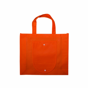 NW16 ready stock 90gsm foldable non woven bag large shopping tote 40x35cm with close view
