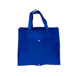NW16 ready stock 90gsm foldable non woven bag large shopping tote 40x35cm with close view