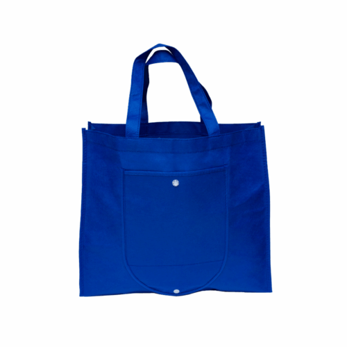 NW16 ready stock 90gsm foldable non woven bag large shopping tote 40x35cm with close view