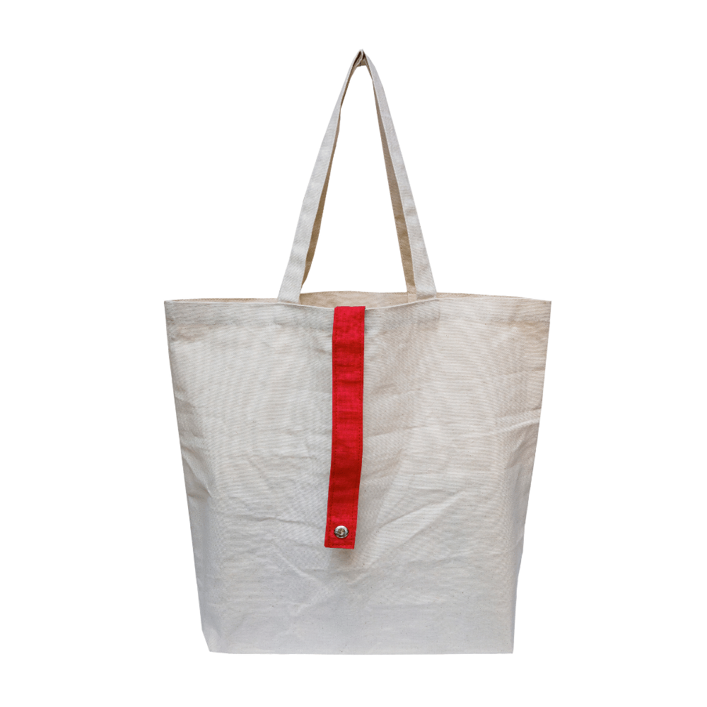 CB08 ready stock 10oz premium foldable canvas bag heavy duty cotton tote