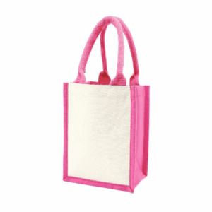 CB23 ready stock mini laminated canvas bag 18x23cm for bubble tea and tumbler