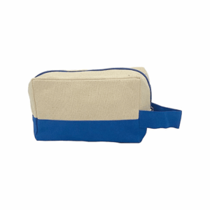CB34 ready stock 12oz canvas multipurpose bag boxy shape for makeup and tech gadgets