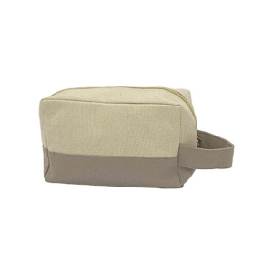 CB34 ready stock 12oz canvas multipurpose bag boxy shape for makeup and tech gadgets