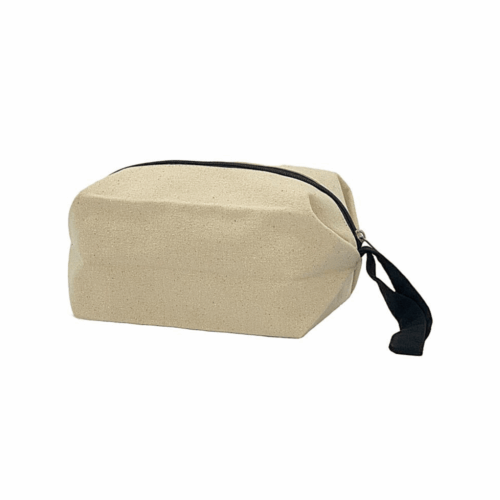 CB35 ready stock 12oz canvas multipurpose bag boxy shape for makeup and tech gadgets