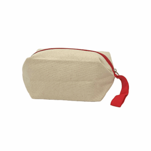 CB35 ready stock 12oz canvas multipurpose bag boxy shape for makeup and tech gadgets