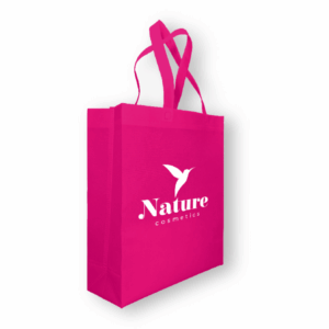 NB097 portrait non woven bag ultrasonic 100gsm tall size for grocery shopping